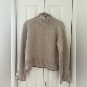 GAP Beige Turtleneck Sweater